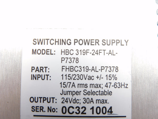 ABSOPULSE HBC319F-24FT-AL-P7378 NSNP