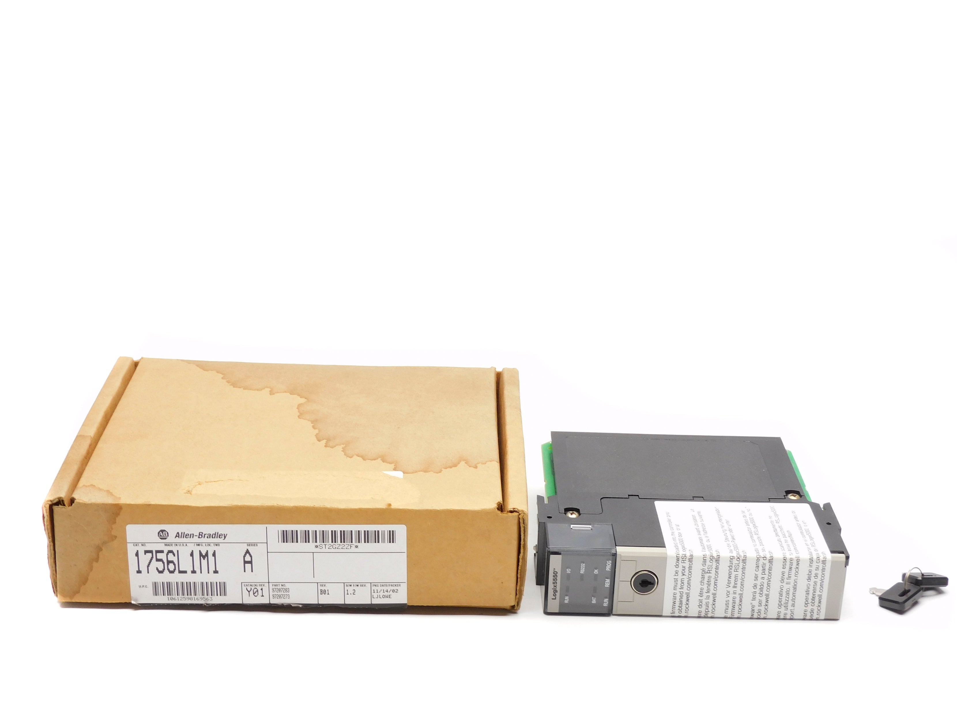 ALLEN BRADLEY 1756-L1M1 SER. A F/W 1.2 NSMP