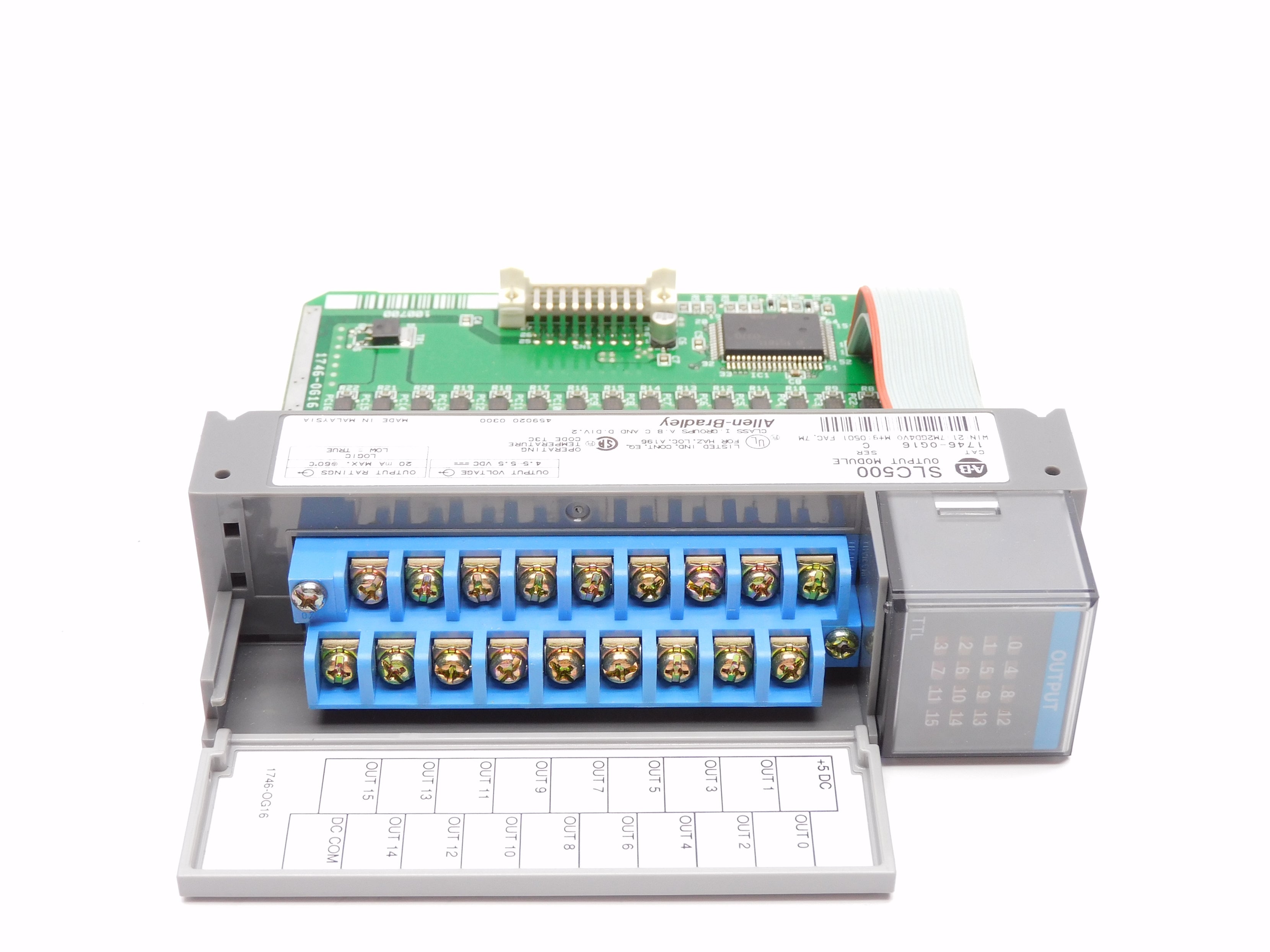 ALLEN BRADLEY 1746-OG16 SER. C 4.5-5.5VDC NSMP
