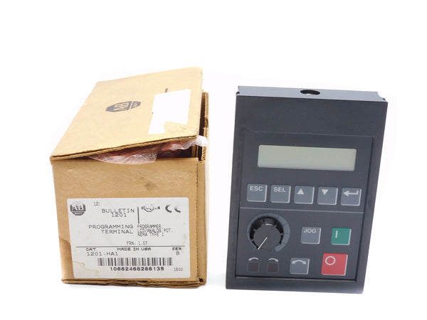 ALLEN BRADLEY 1201-HA1 SER. B F/W 1.07 12V 0.110A NSMP