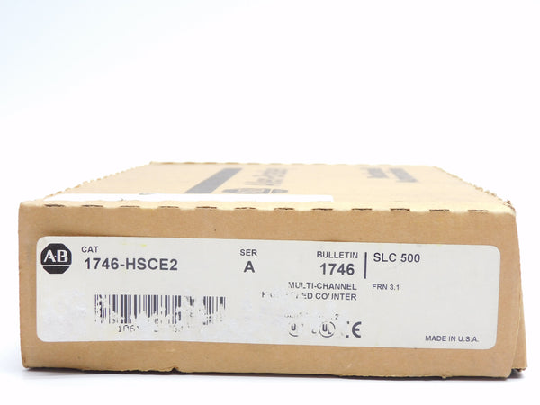 ALLEN BRADLEY 1746-HSCE2 SER. A F/W 3.1 5-30VDC 2A NSMP