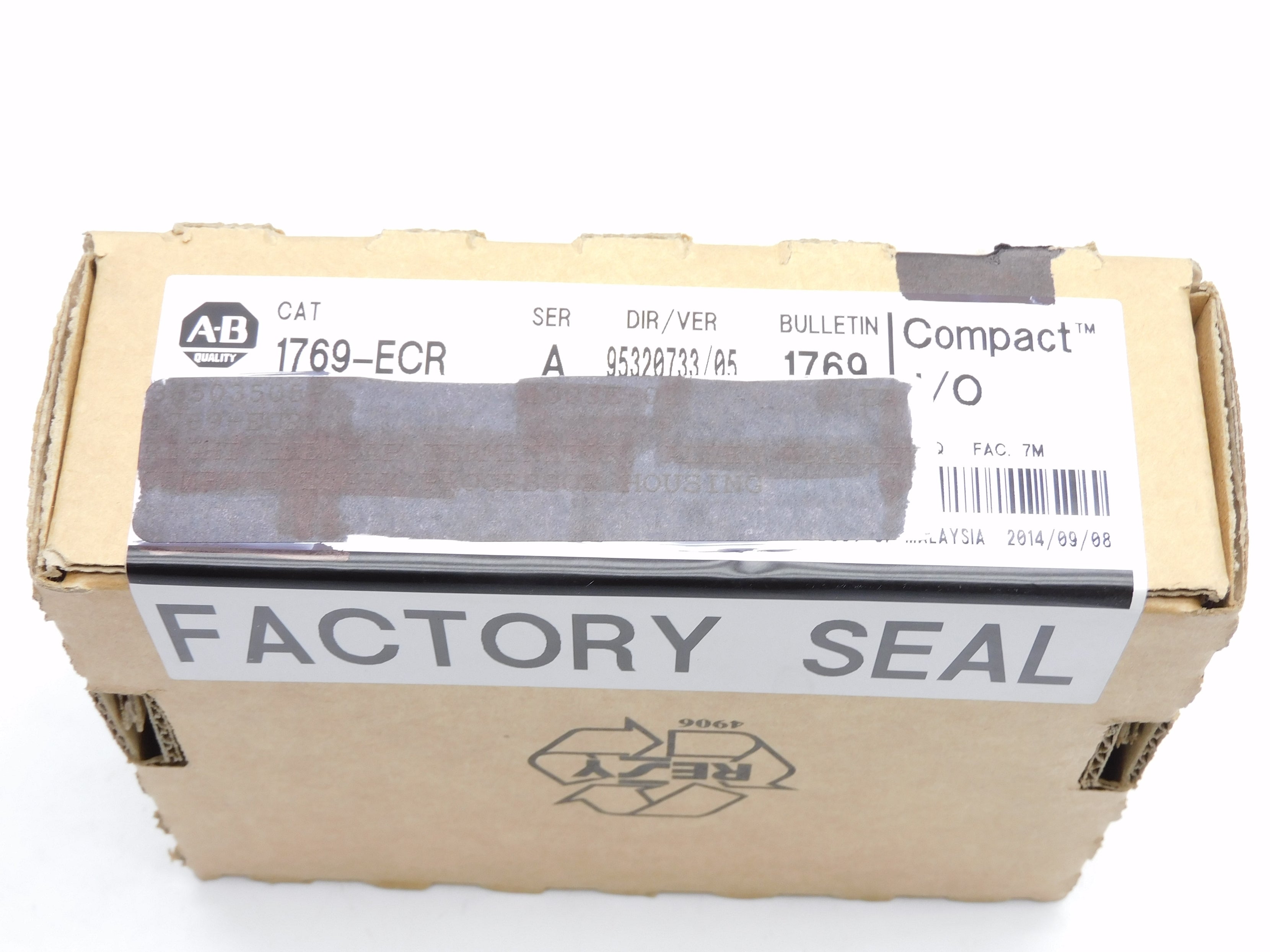 ALLEN BRADLEY 1769-ECR SER. A DATE: 2014 NSFS