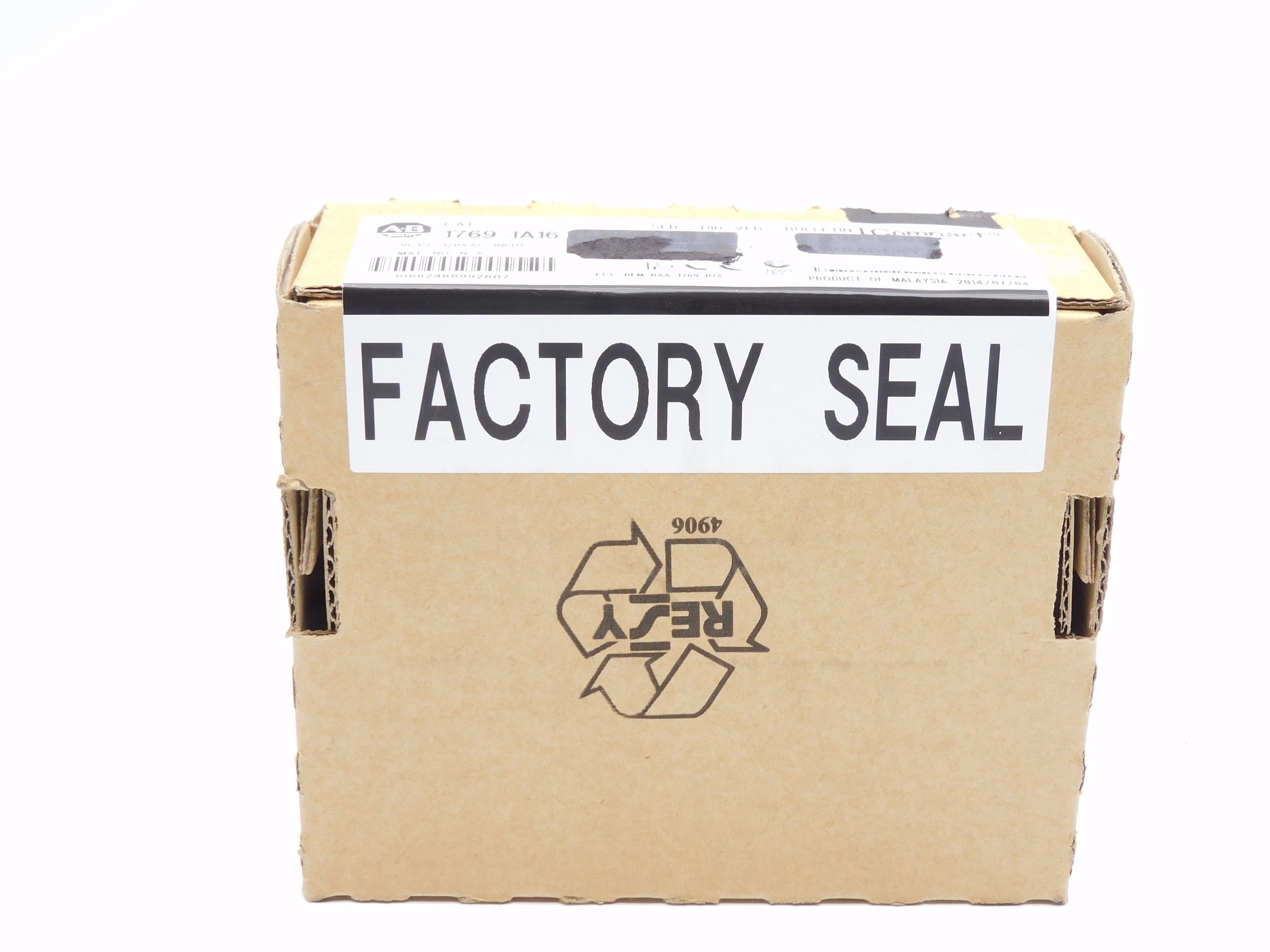 ALLEN BRADLEY 1769-IA16 SER. A 120VAC F/W 3.1 DATE: 2014 NSFS