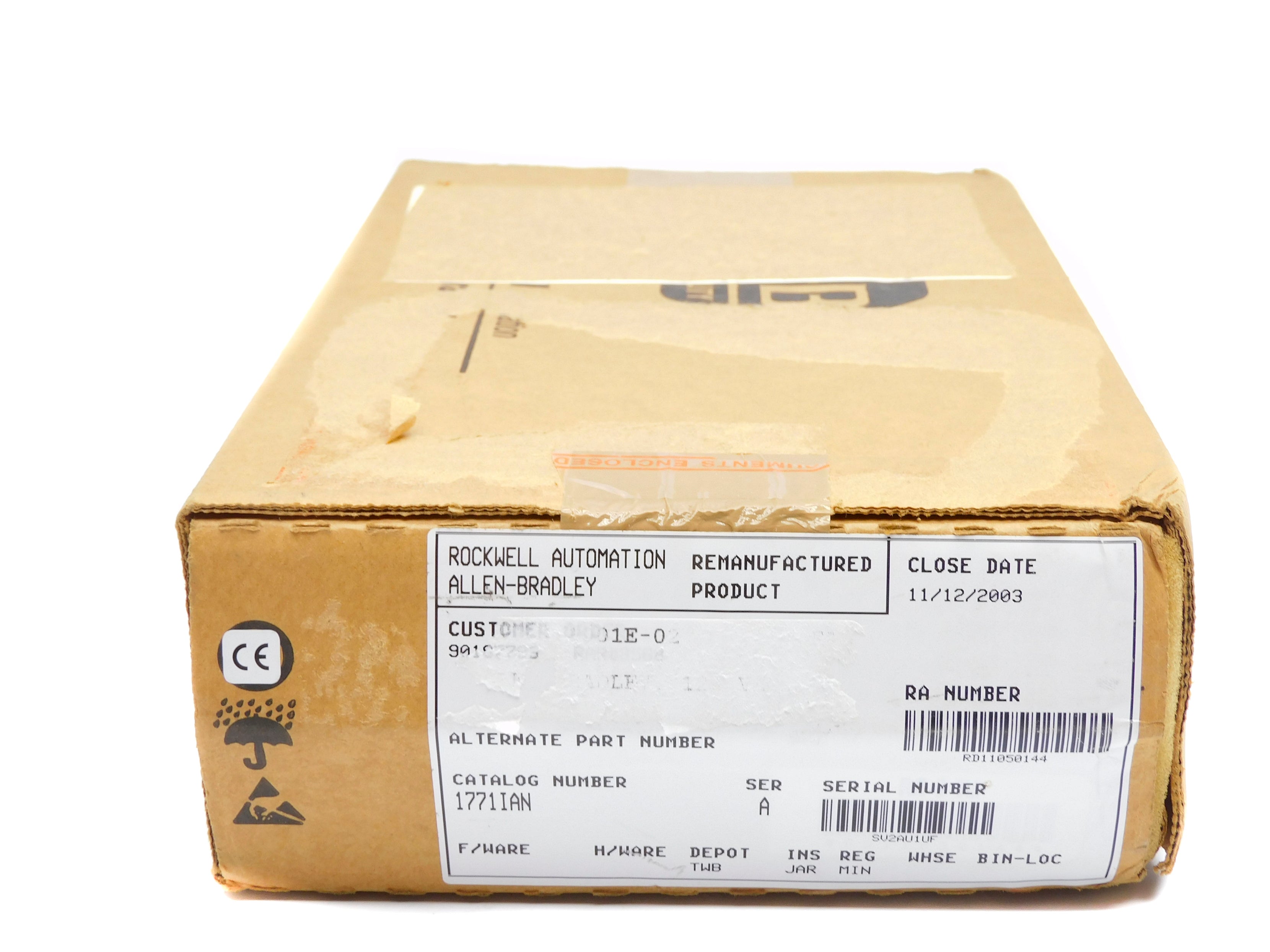 ALLEN BRADLEY 1771-IAN SER. A REMAN