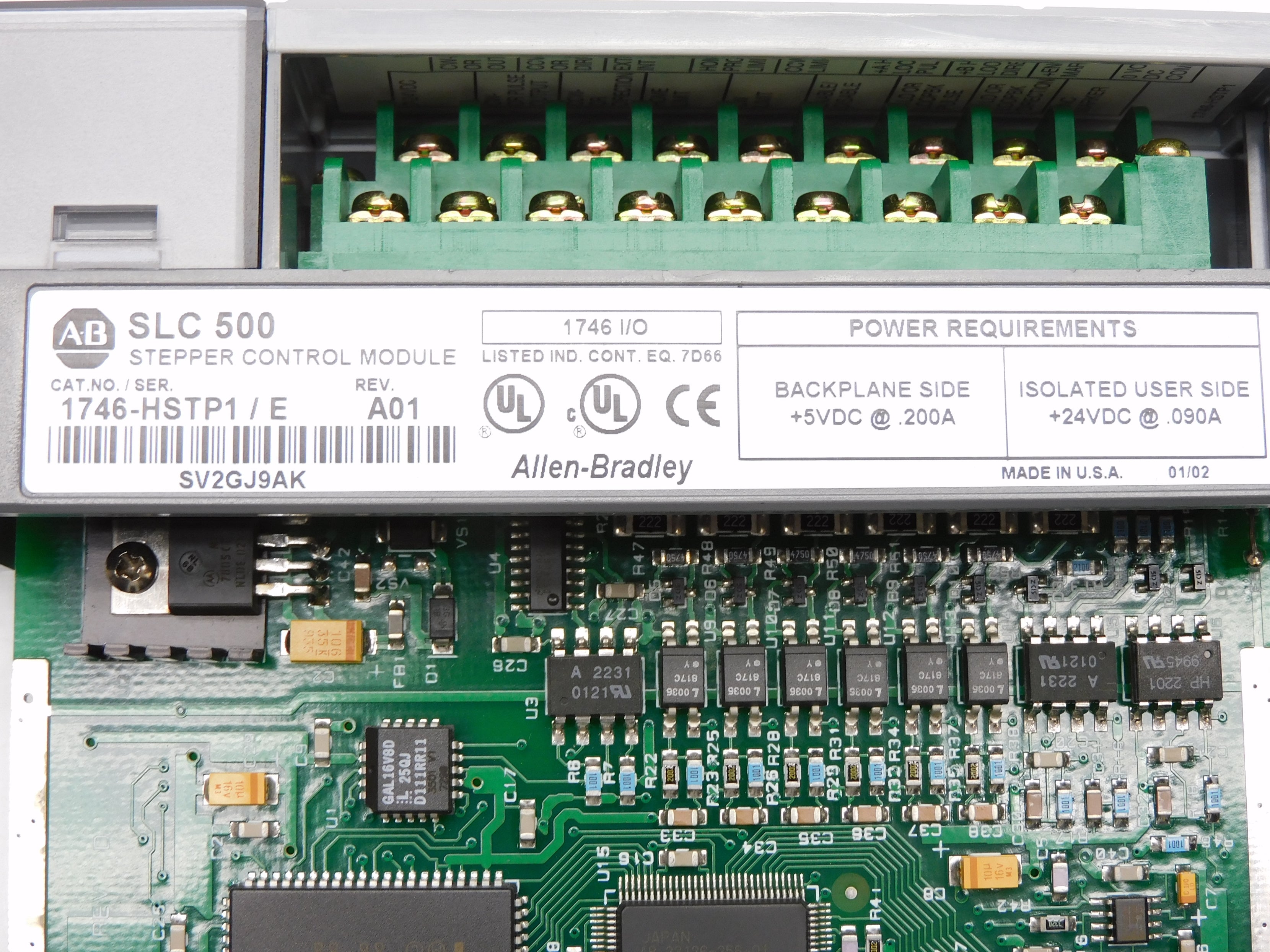 ALLEN BRADLEY 1746-HSTP1 SER. E (AS PICTURED) NSMP