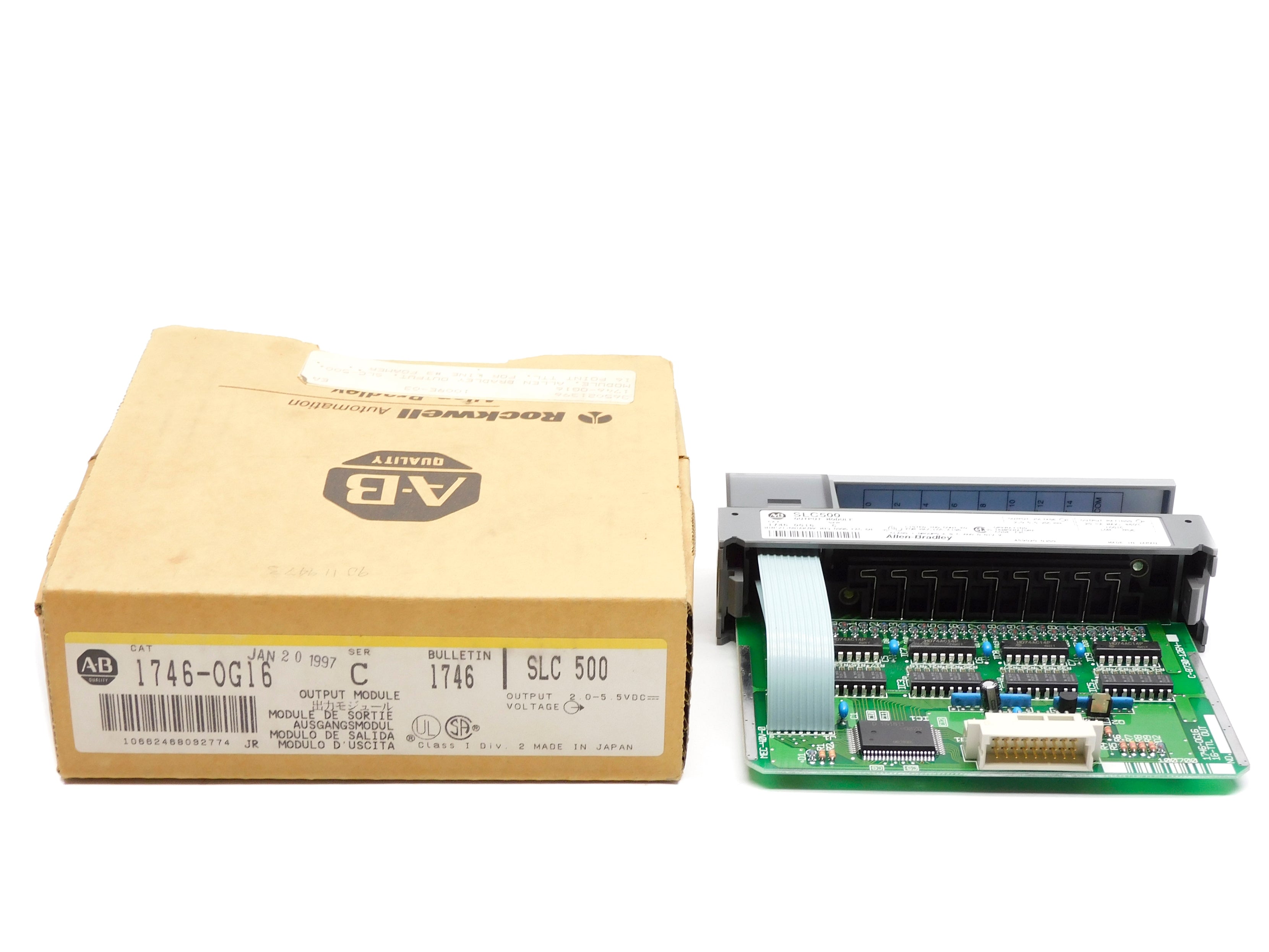 ALLEN BRADLEY 1746-OG16 SER. C 2.0-5.5VDC NSMP