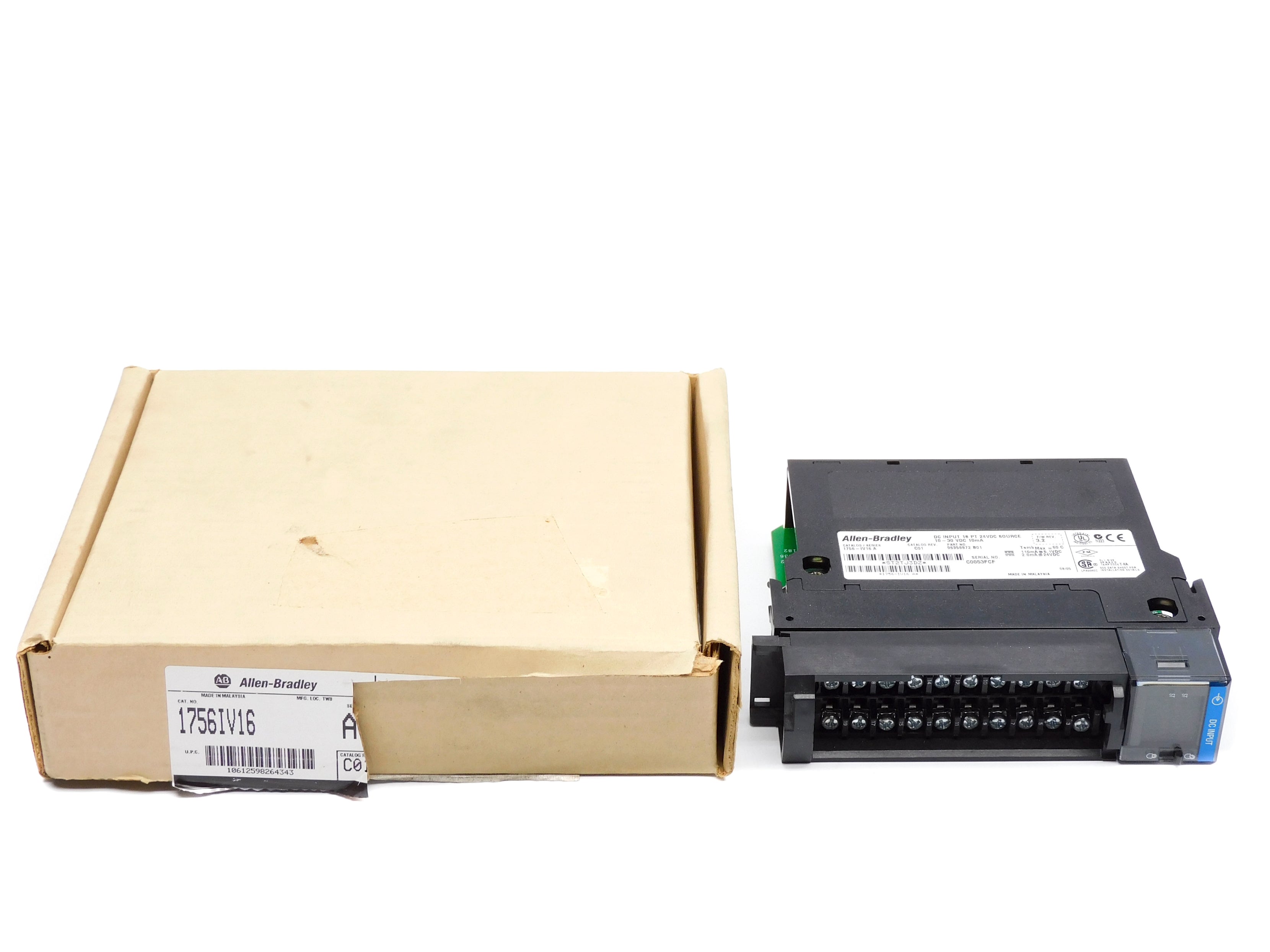 ALLEN BRADLEY 1756-IV16 SER. A F/W 3.2 NSMP