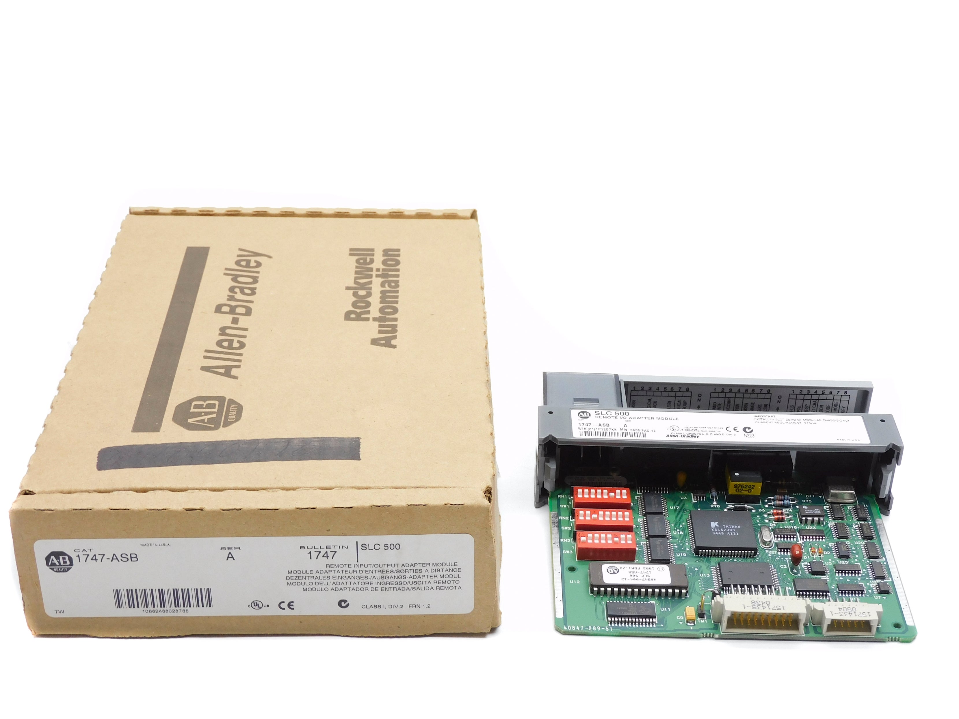 ALLEN BRADLEY 1747-ASB SER. A F/W 1.2 NSMP