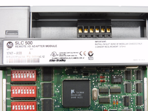 ALLEN BRADLEY 1747-ASB SER. A F/W 1.2 NSMP