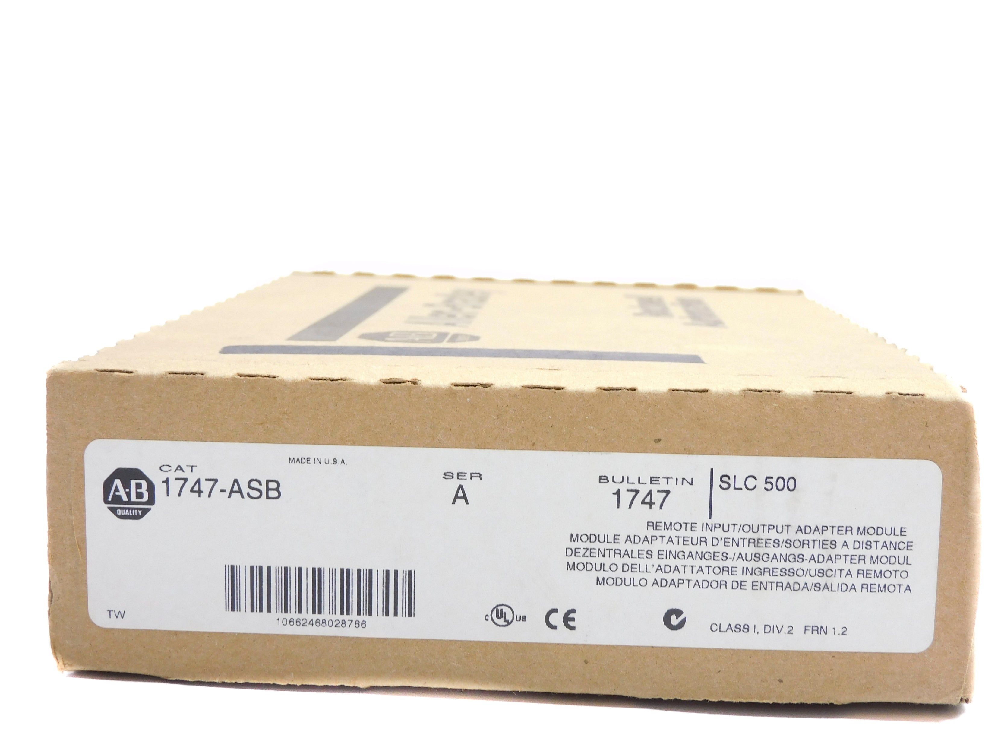 ALLEN BRADLEY 1747-ASB SER. A F/W 1.2 NSMP