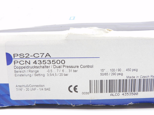 ALCO CONTROLS PS2-C7A NSMP