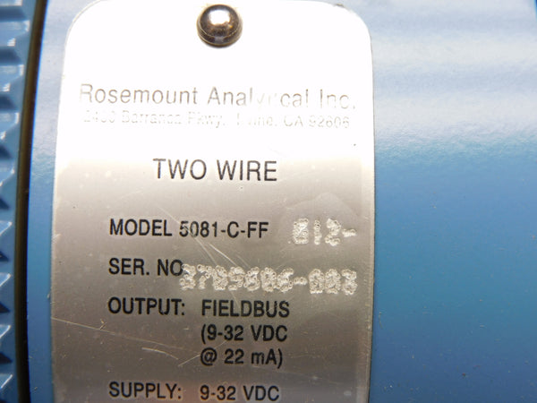 ROSEMOUNT 5081-C-FF-73 NSMP