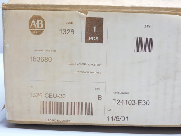 ALLEN BRADLEY 1326-CEU-30 SER. B NSMP
