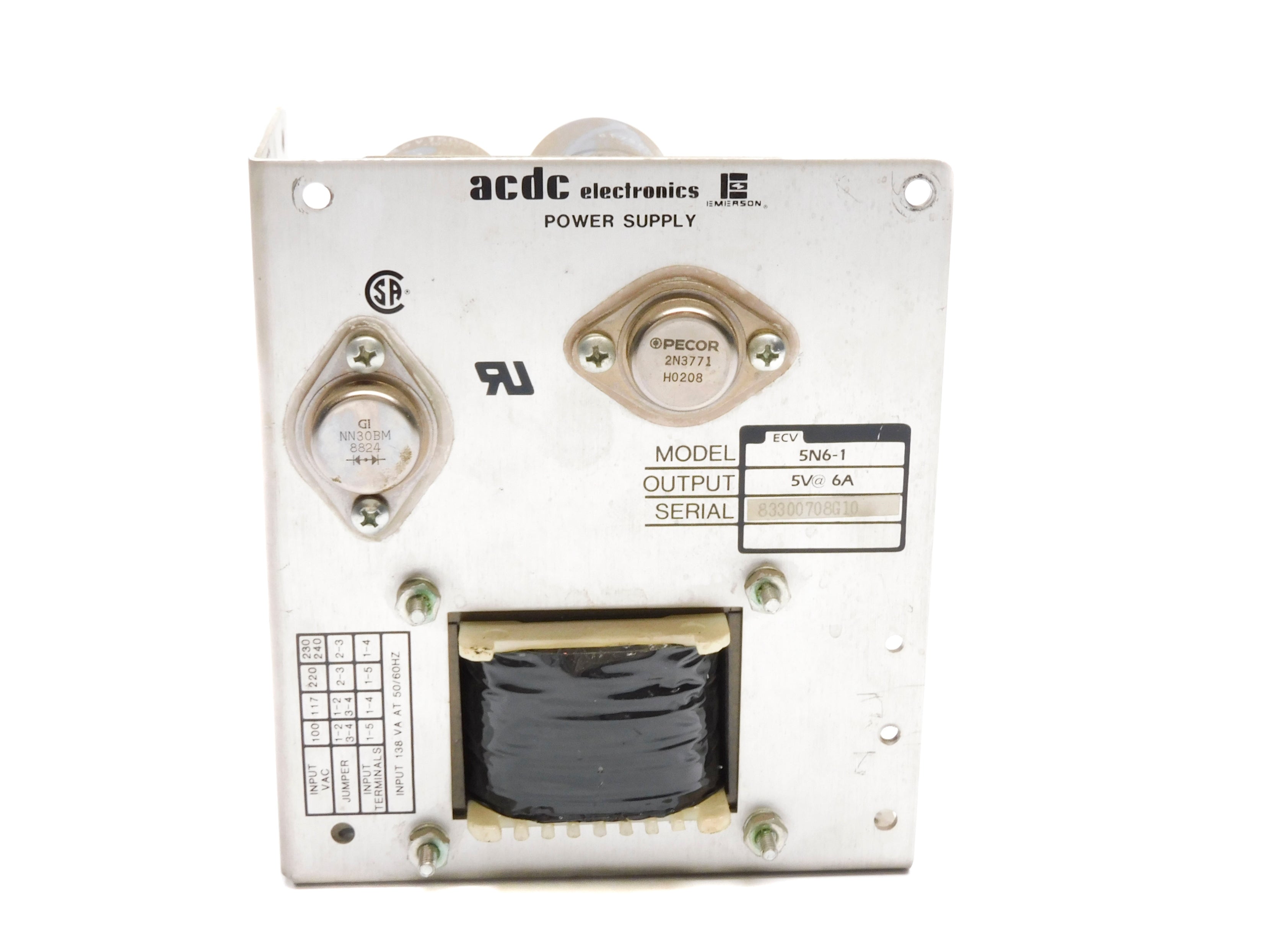ACDC ELECTRONICS 5N6-1 UNMP