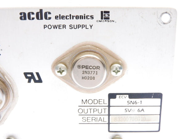 ACDC ELECTRONICS 5N6-1 UNMP