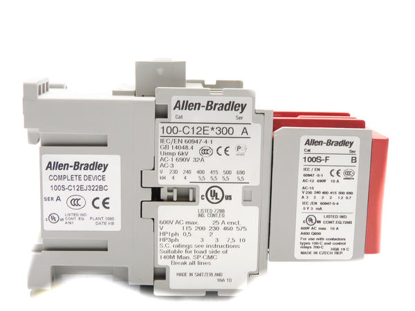 ALLEN BRADLEY 100S-C12EJ322BC SER. A 24VDC NSNP