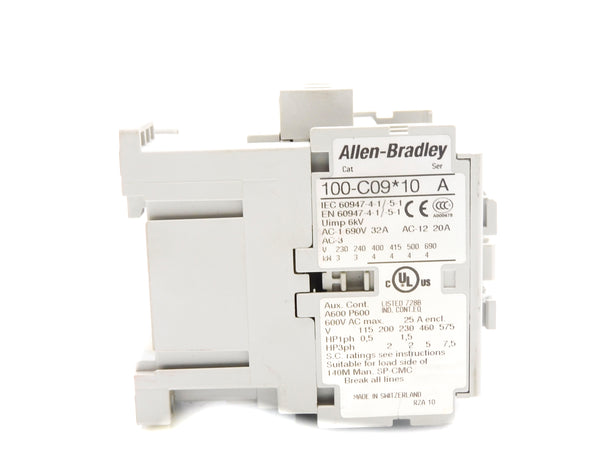 ALLEN BRADLEY 100-C09B10 SER. A 440/480V 32A NSNP