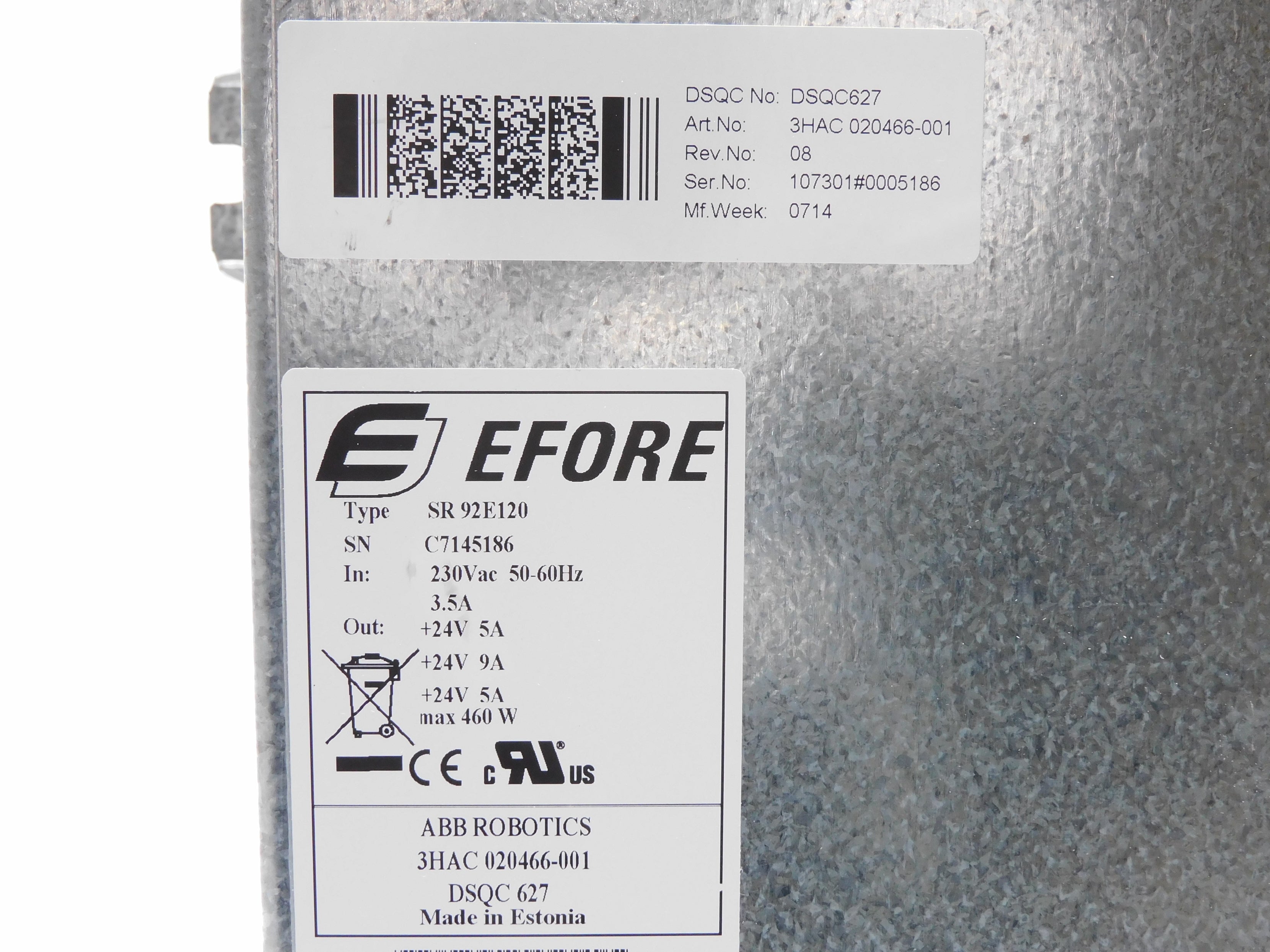 ABB 3HAC020466-001 DSQC627 (AS PICTURED) NSNP