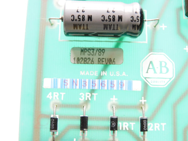 ALLEN BRADLEY 102826 REV. 06 UNMP