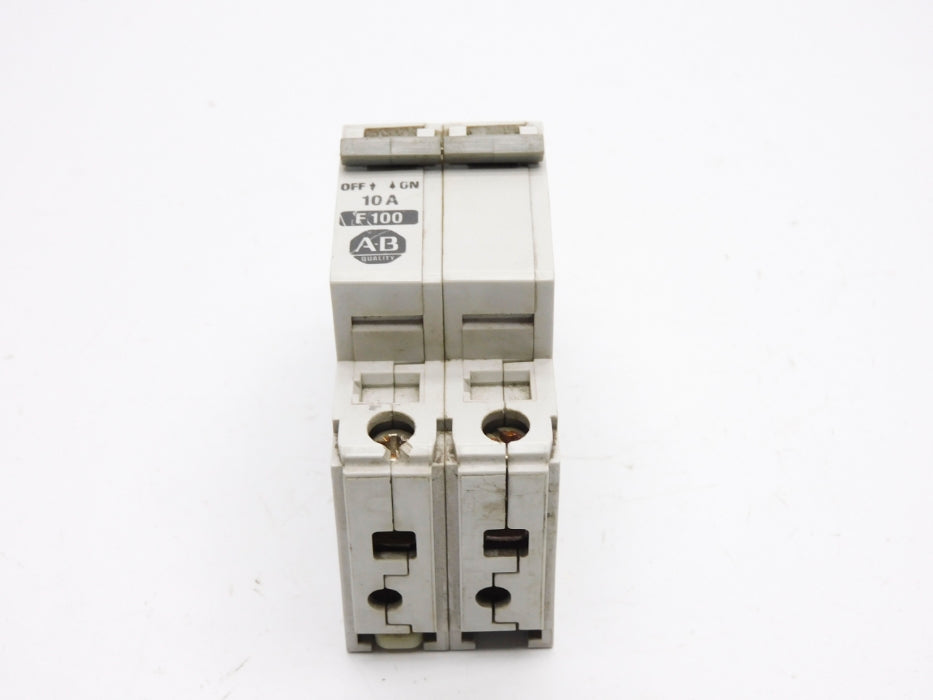 ALLEN BRADLEY 1492-CB2F100 SER. B 10A 480VAC (AS PICTURED) UNMP