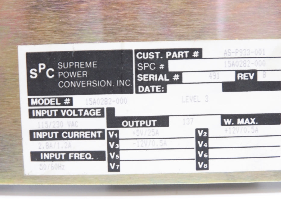 AEG MODICON AS-P933-001 (AS PICTURED) REMAN