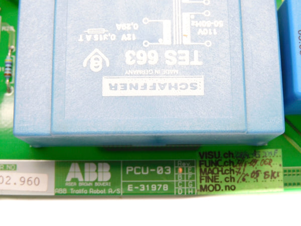 ABB PCU-03 E-31978 NSMP