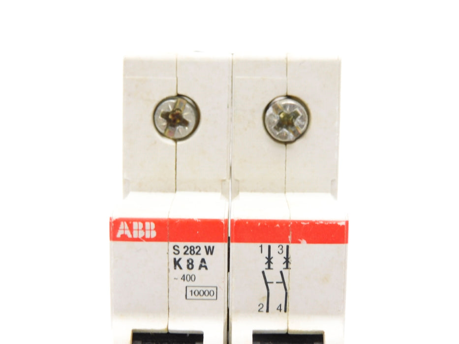 ABB S282W-K8A 8A 400V UNMP