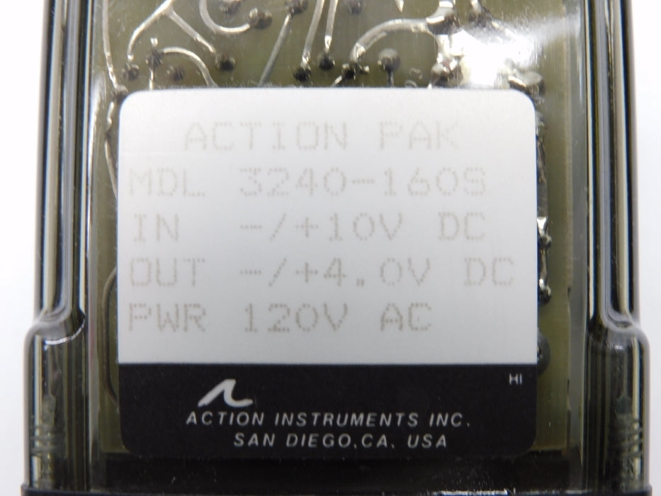 ACTION INSTRUMENT 3240-160S 120VAC NSMP