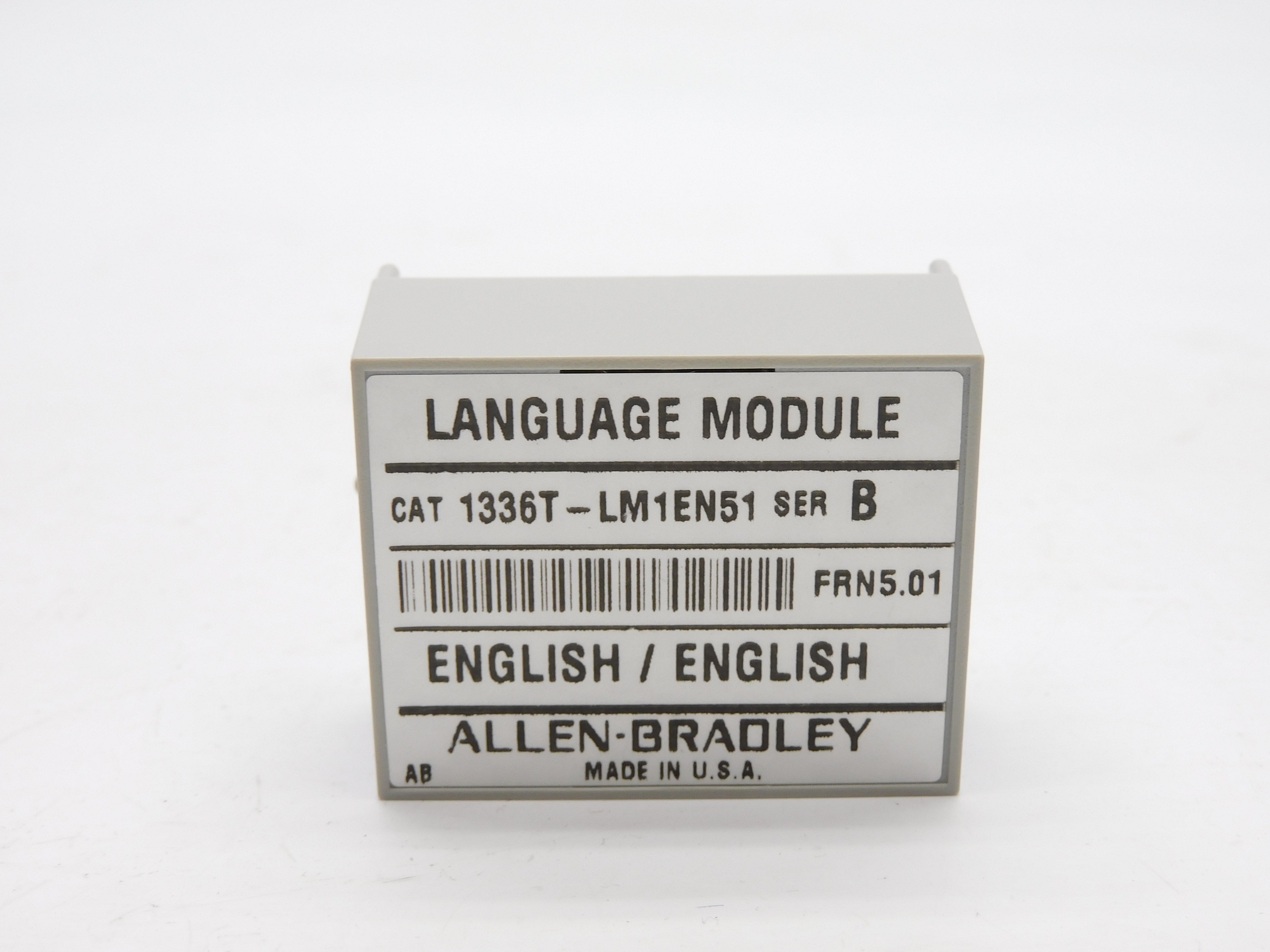 ALLEN BRADLEY 1336T-LM1EN51 SER. B F/W 5.01 NSMP