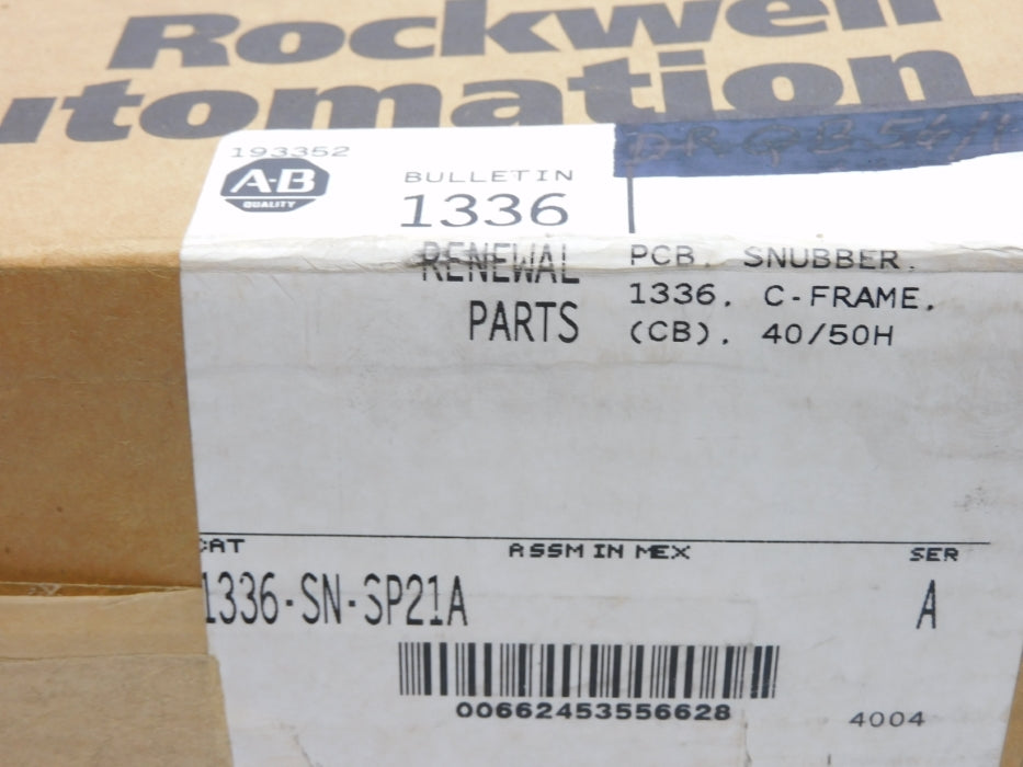 ALLEN BRADLEY 1336-SN-SP21A SER. A REV. 11 NSMP