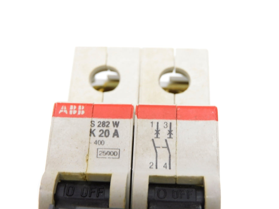 ABB S282WK20A 20A 277/480VAC UNMP