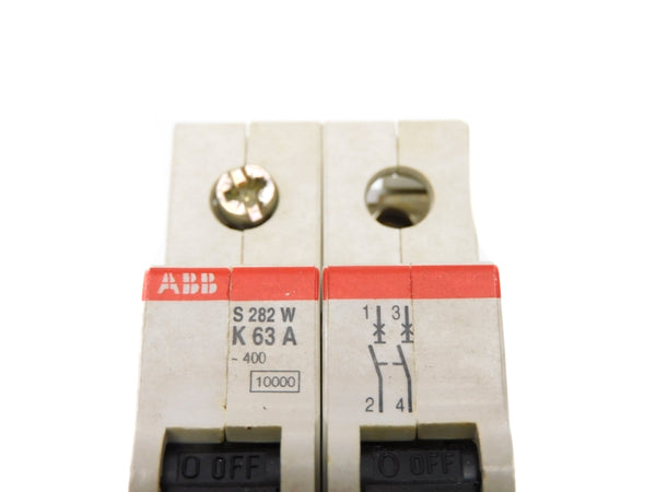 ABB S282WK63A 63A 277/480VAC UNMP