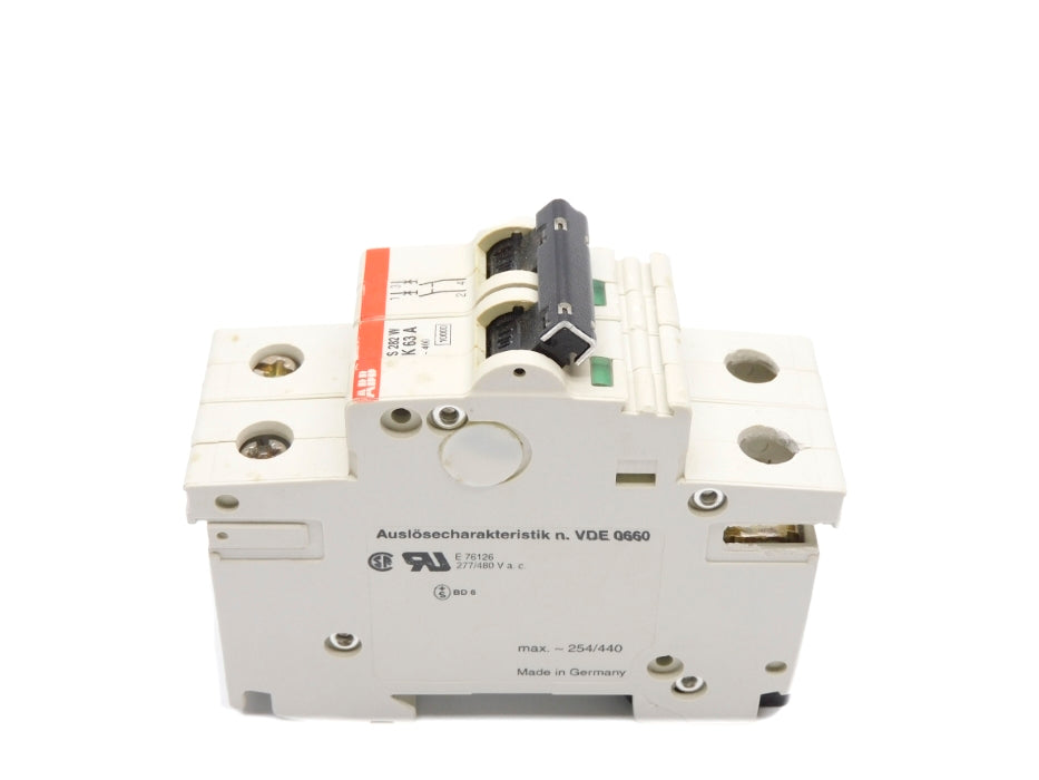 ABB S282WK63A 63A 277/480VAC (AS PICTURED) UNMP