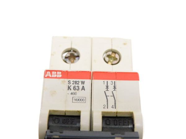 ABB S282WK63A 63A 277/480VAC (AS PICTURED) UNMP