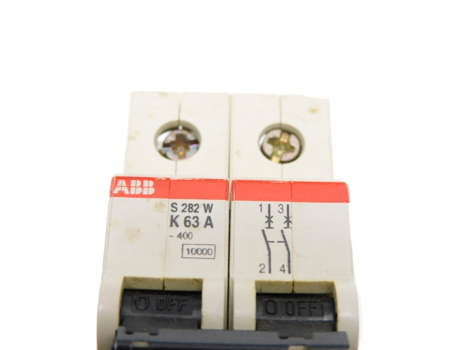 ABB S282WK63A 63A 277/480VAC (AS PICTURED) UNMP