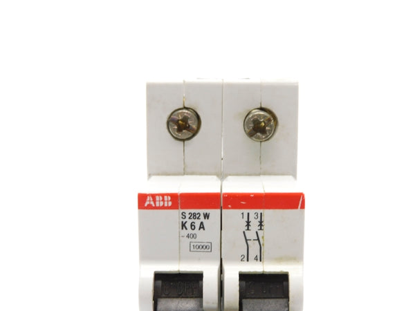 ABB S282WK6A 6A 277/480VAC (AS PICTURED) UNMP