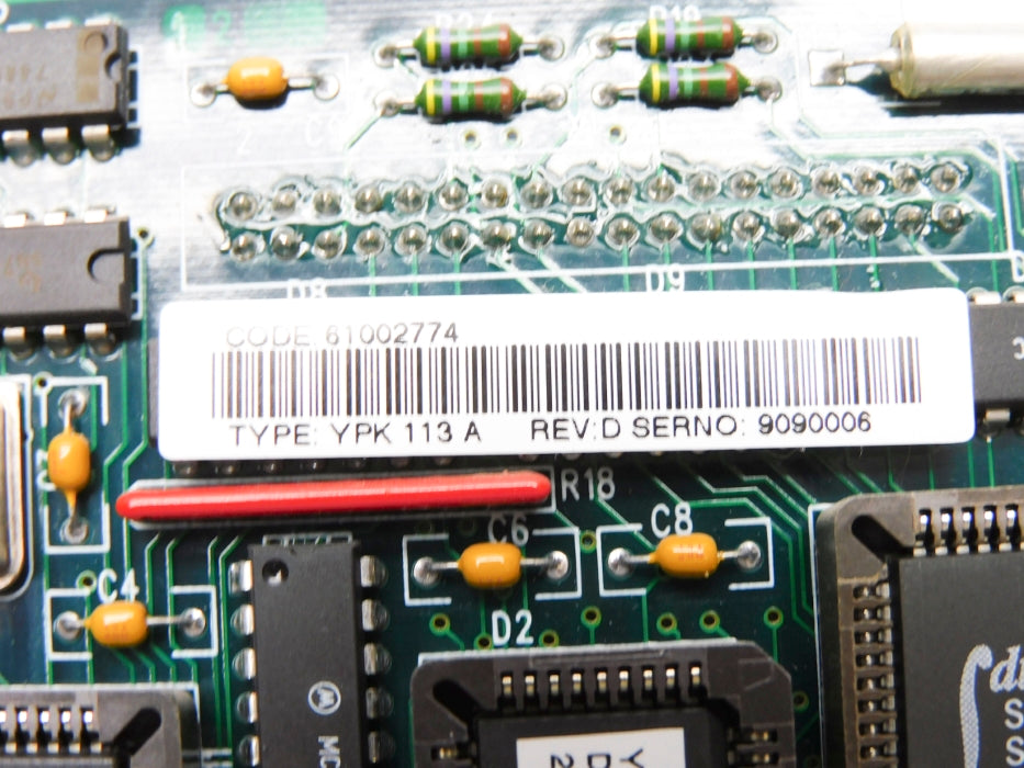 ABB YPK113A 61002774 REV. D UNMP