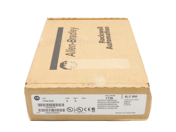 ALLEN BRADLEY 1746-OX8 SER. A DATE: 2009 NSFS