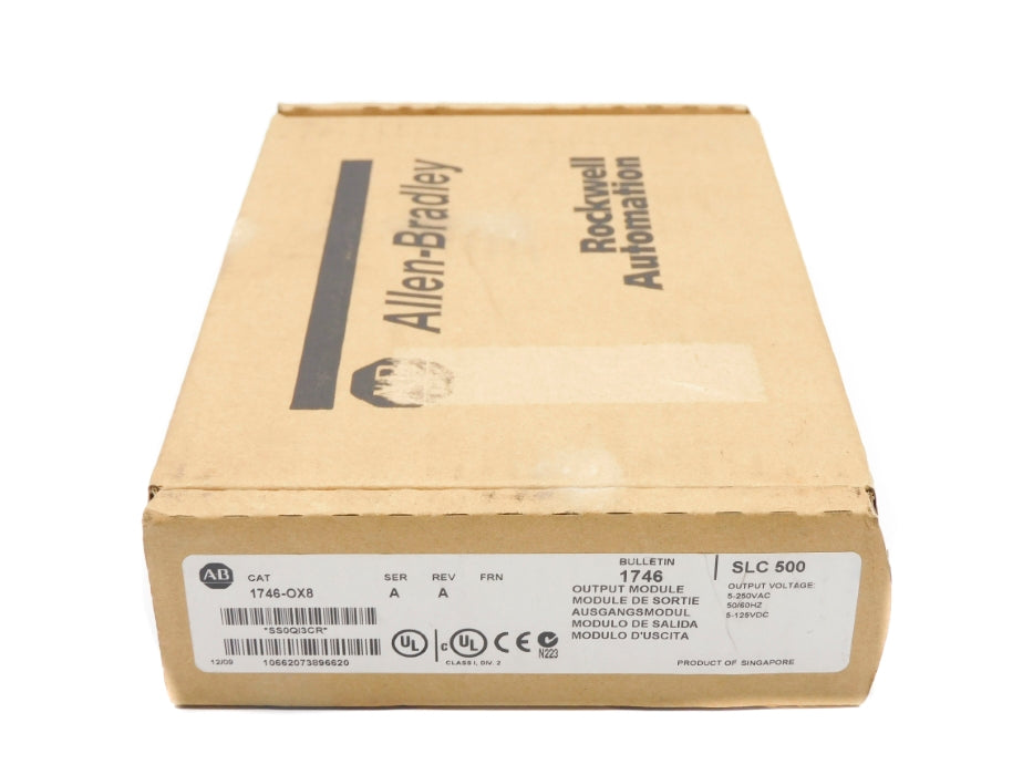 ALLEN BRADLEY 1746-OX8 SER. A DATE: 2009 NSFS