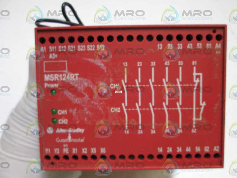 ALLEN BRADLEY SAFETY RELAY 440R-G23110 SERIES A  UNMP