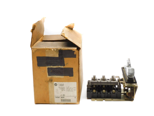 ALLEN BRADLEY 1494F-N30 SER. A 600VAC 30A (BR/WH) NSMP