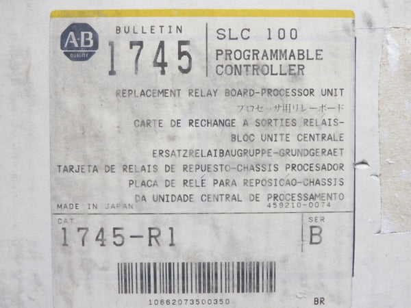 ALLEN BRADLEY 1745-R1 SER. B NSMP