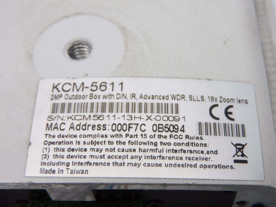 ACTI KCM-5611 UNMP