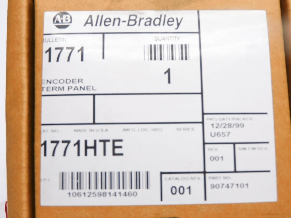 ALLEN BRADLEY 1771-HTE NSMP