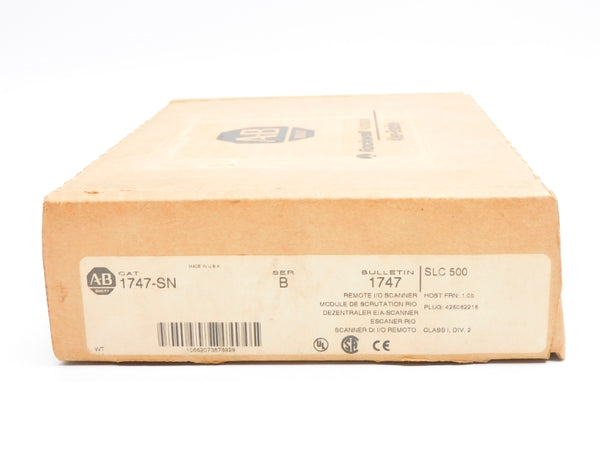 ALLEN BRADLEY 1747-SN SER. B F/W 1.0b (AS PICTURED) NSMP