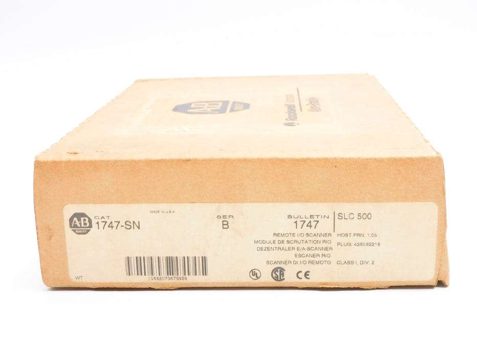 ALLEN BRADLEY 1747-SN SER. B F/W 1.0b (AS PICTURED) NSMP