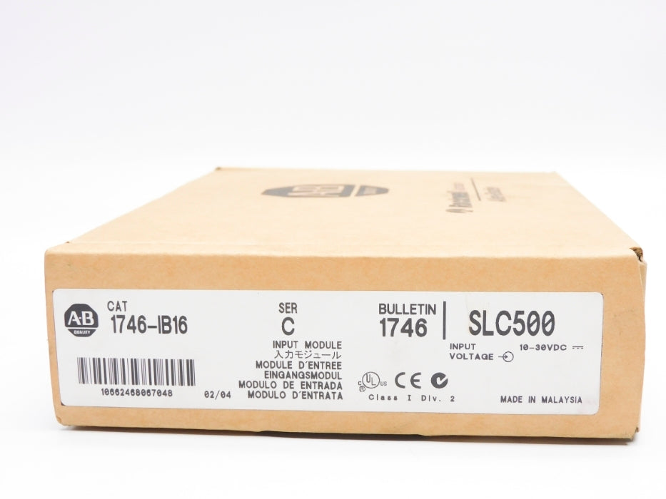 ALLEN BRADLEY 1746-IB16 SER. C (NO TERMINAL) NSMP