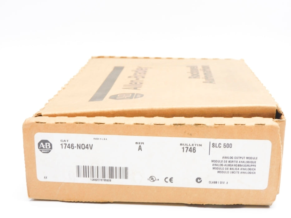 ALLEN BRADLEY 1746-NO4V SER. A NSMP