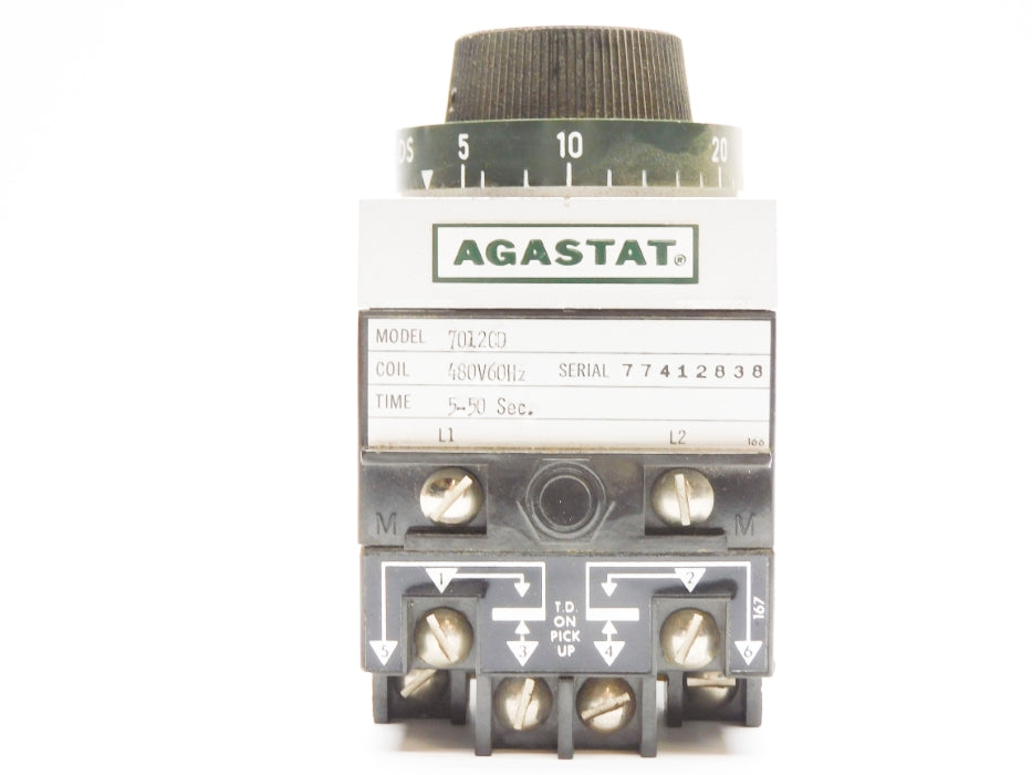 AGASTAT 7012CD 480V 5-50SEC NSNP