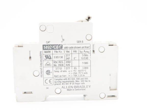 ALLEN BRADLEY 1492-CB1G400 SER. B 420VAC 40A UNMP